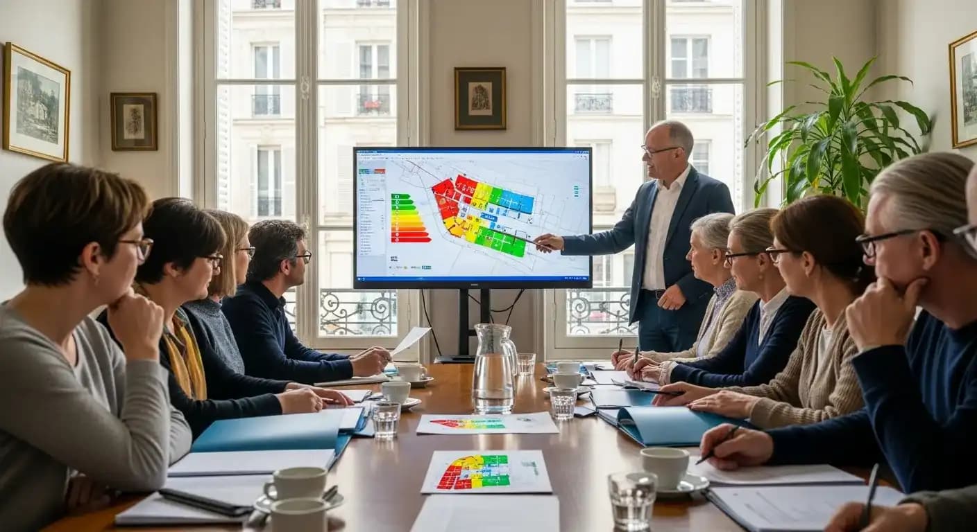 DPE collectif : obligations 2024-2026 en copropriété