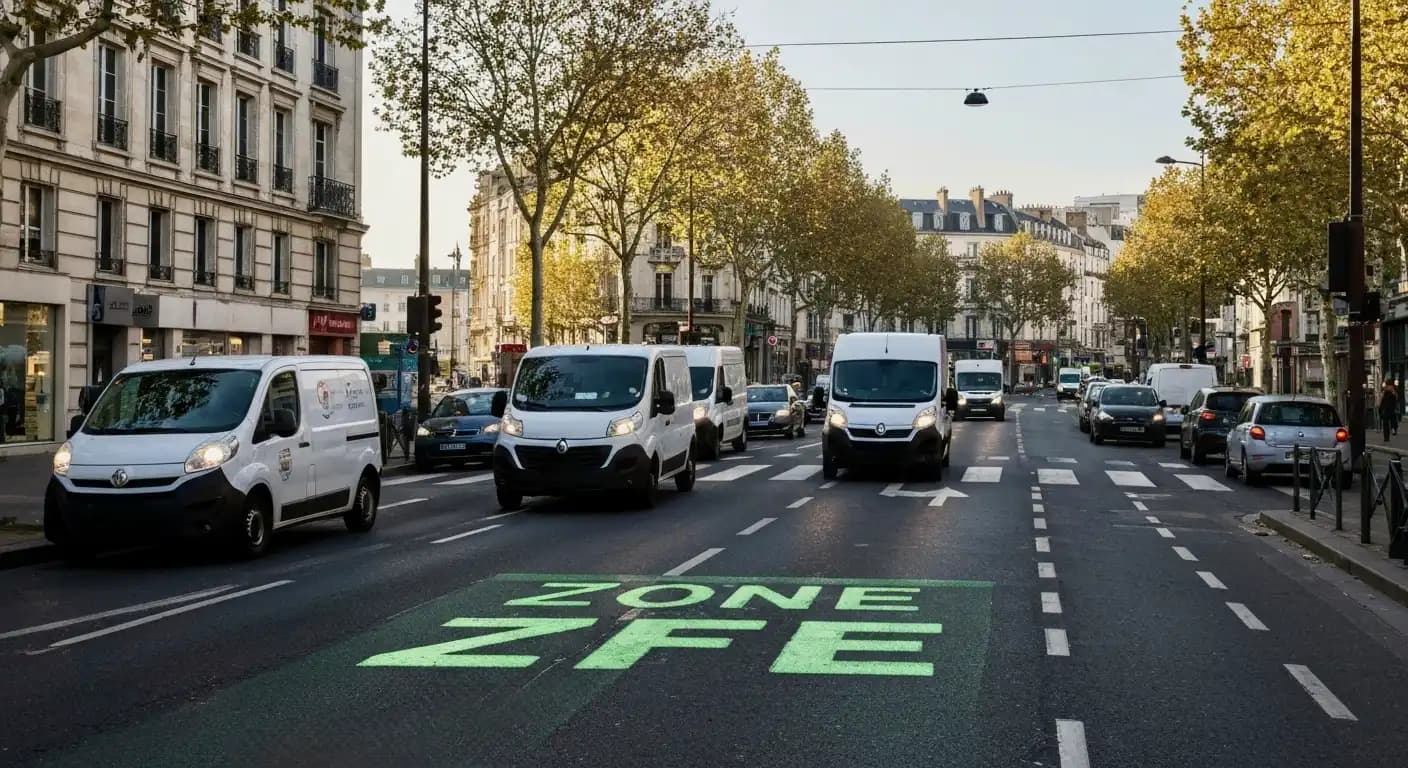 ZFE 2026 : nouvelles villes, Crit'Air et flottes pro